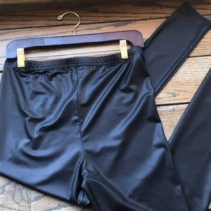 Top shop maternity faux leather leggings